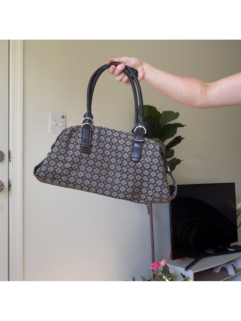 Vintage 90s patterned purse